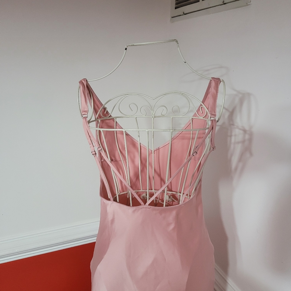 Victoria Secret Satin Night Gown Sleeper Size XS Vintage - Picture 2 of 3